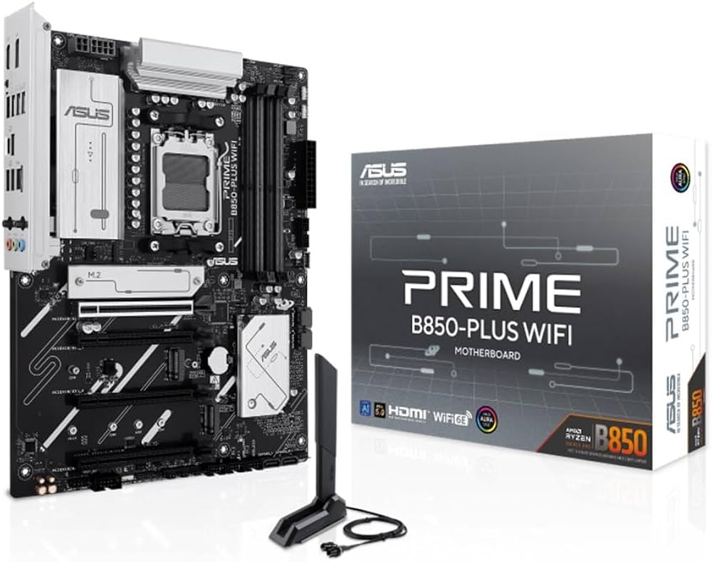 MAINBOARD AM5 ASUS PRIME B850-PLUS WIFI AMD B850 SOCKET AM5 ATX